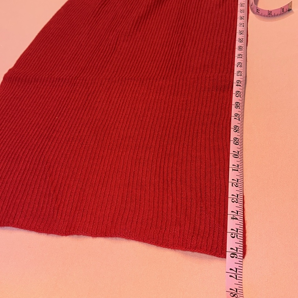 New Portolano Scarf. Red. Soft And Warm. - image 4